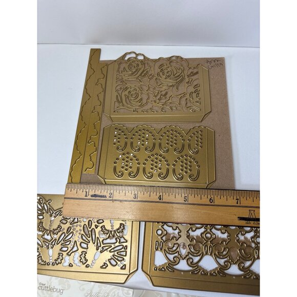 Anna Griffin Pretty Pockets Cut & Emboss Dies Cricut Cuttlebug Crafts - Picture 9 of 15